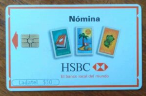 México Telmex Ladatel / Mídia Banco HSBC / Com Nomina Siempre Ganas.