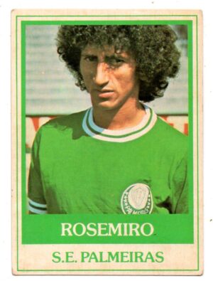 Ping Pong Futebol Cards Sociedade Esportiva Palmeiras - Nº 20 - Rosemiro