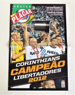 Poster Placar N° 1368-B – Corinthians Campeão Libertadores 2012