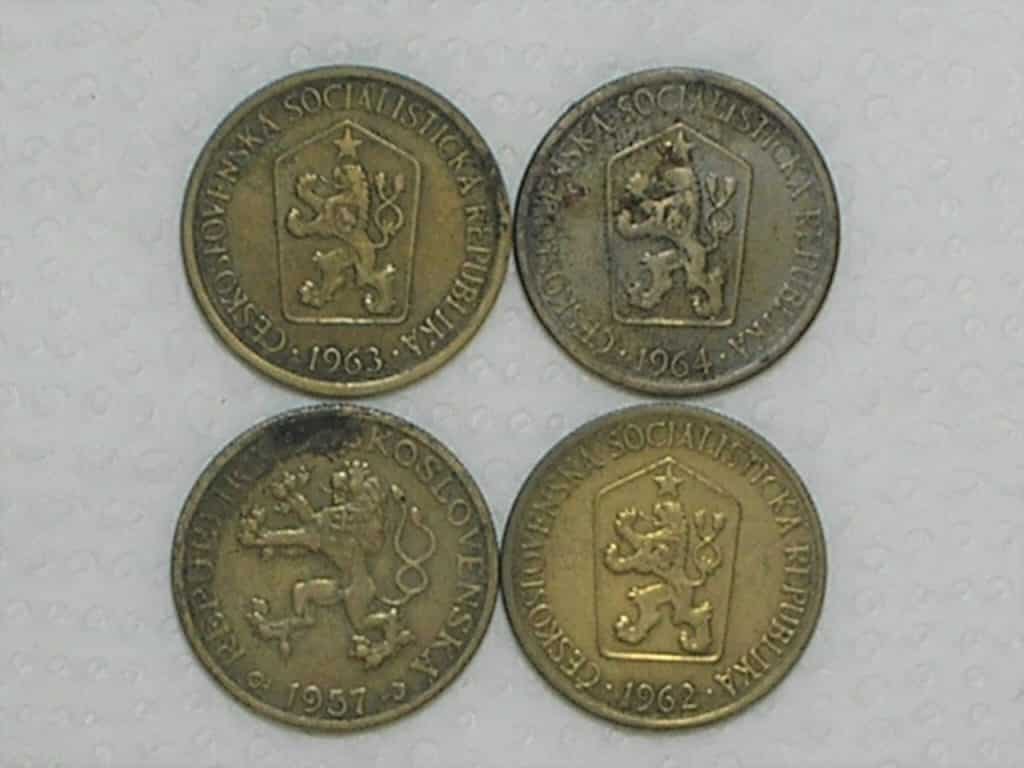 Tchecoslovaquia) 1 Haleru - 1957/1962/1963/1964 / box12