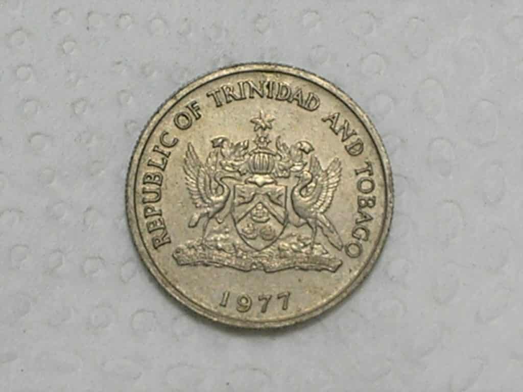 Trinidad & Tobago) 25 Cents - 1977 / box12