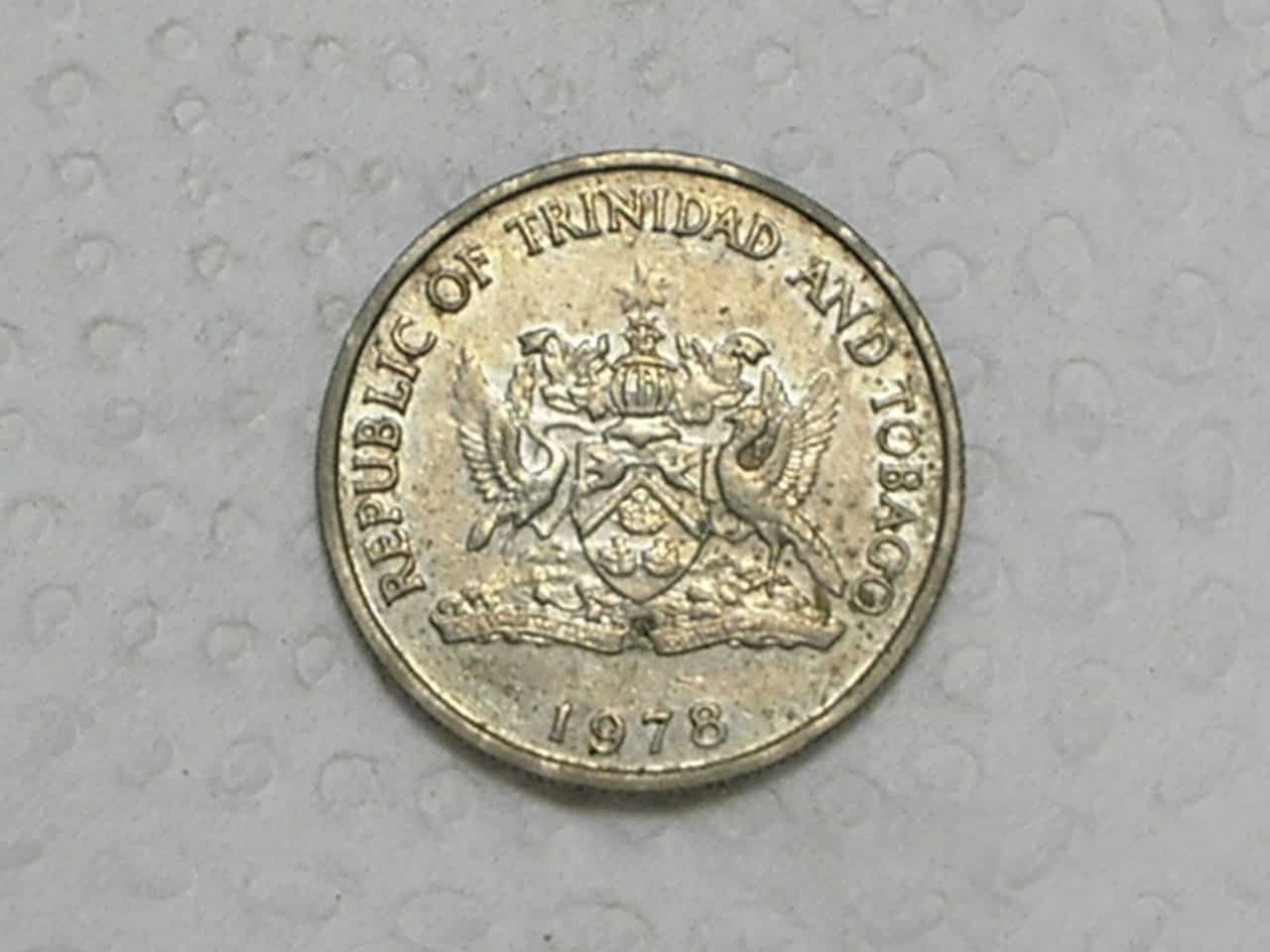 Trinidad & Tobago) 25 Cents - 1978 / box12