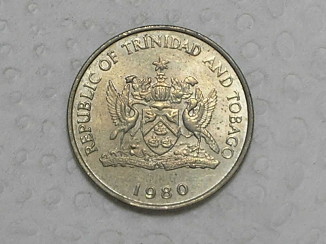Trinidad & Tobago) 25 Cents - 1980 / box12