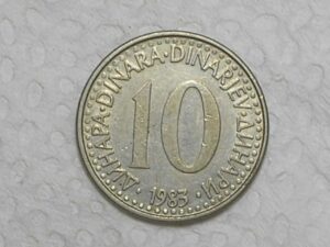 Yugoslavia) 10 Dinara - 1983 / box15