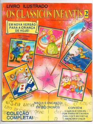 Album De Figurinhas Classicos Infantis 2 - Uned - 1995 Completo