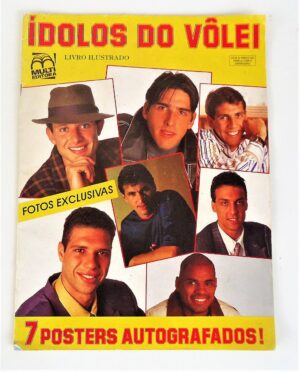 Album Figurinhas Incompleto - Idolos do Voley - Multi Edtora - 1993