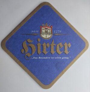 Bolacha de Chopp Estrangeira (Áustria) Hirter