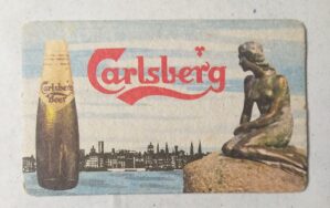 Bolacha de Chopp Estrangeira (Dinamarca) Carlsberg