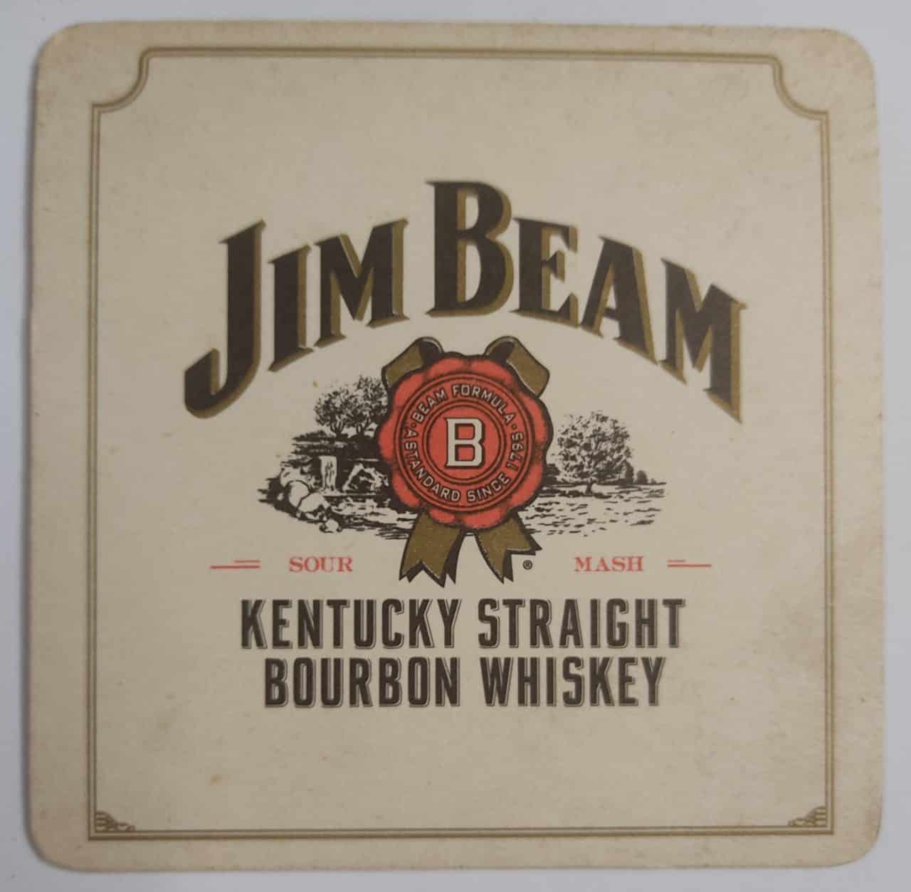 Bolacha de Chopp Estrangeira (Estados Unidos) Jim Beam