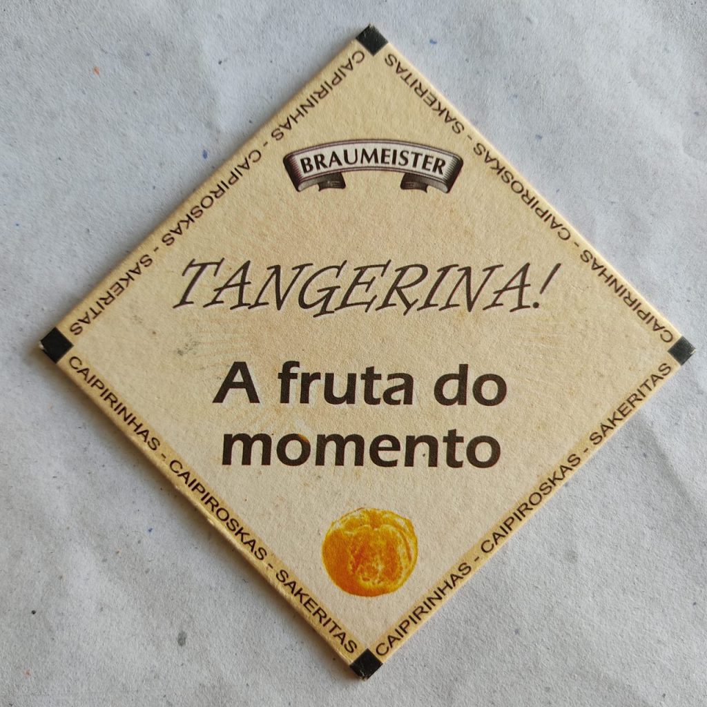 Bolacha de Chopp Nacional - Braumeister Tangerina A Fruta do Momento