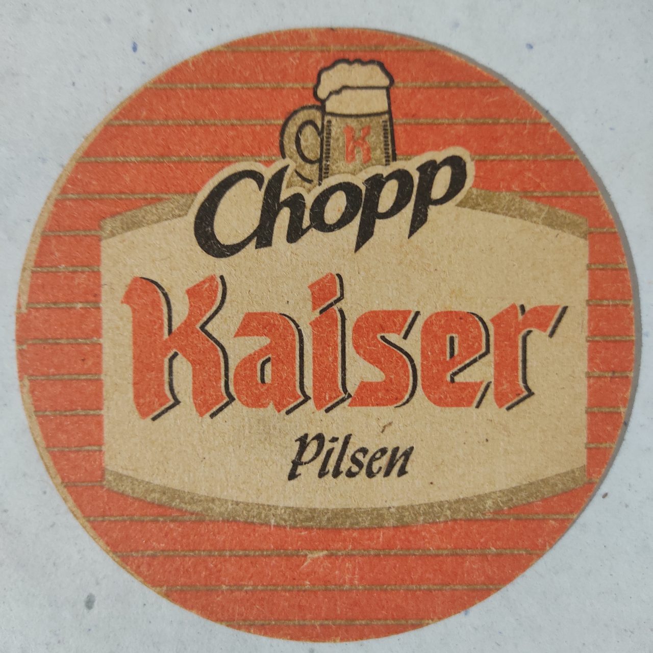 Bolacha de Chopp Nacional - Chopp Kaiser Pilsen