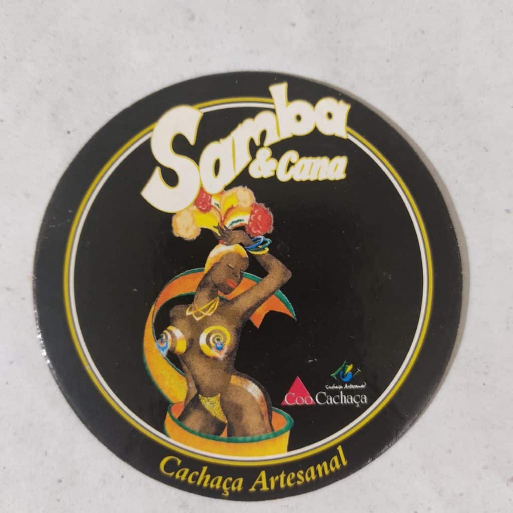 Bolacha de Chopp Nacional - Samba e Cana Cachaça Artesanal