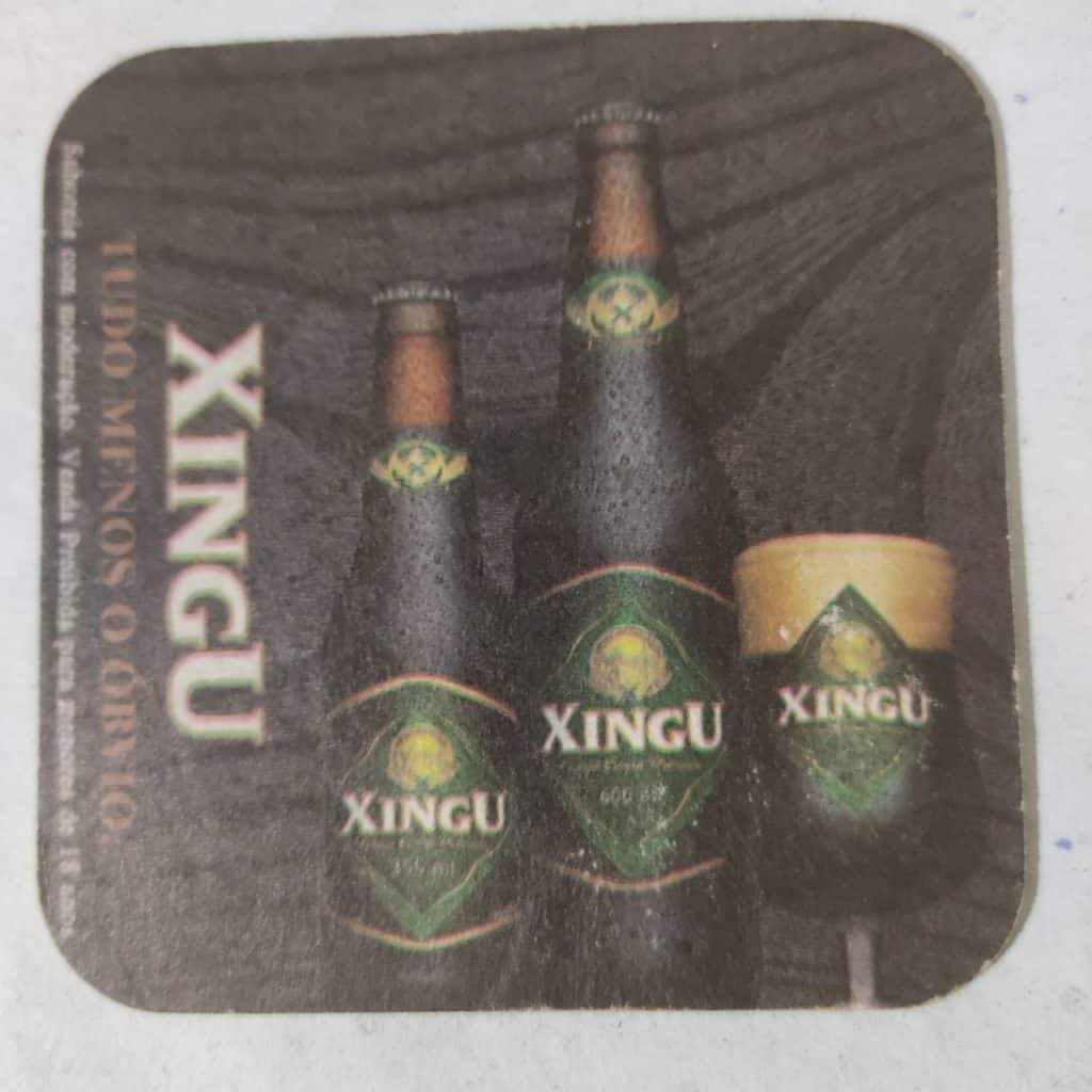 Bolacha de Chopp Nacional - Xingu Tudo Menos o Óbvio