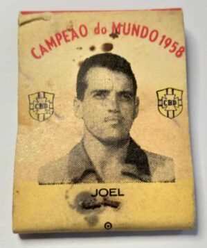 Caixa de Fósforo - Campeão do Mundo 1958 - Remington "60" - Joel (Copa do Mundo)