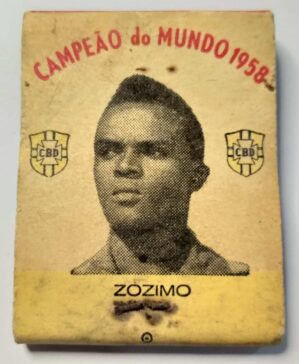 Caixa de Fósforo - Campeão do Mundo 1958 - Remington "60" - Zozimo (Copa do Mundo)