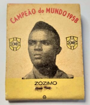 Caixa de Fósforo - Campeão do Mundo 1958 - Remington "60" - Zozimo (Copa do Mundo)