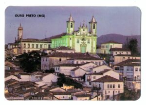 Calendario De Bolso - Ouro Preto ( MG ) - 1997