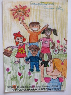 Calendário de Bolso (Tema Desenho/Pintura) Ano 2004