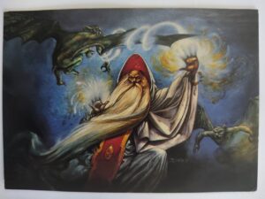 Card Jeff Easley N° 79 - Player's Handbook (Arte Fantasia) 1995