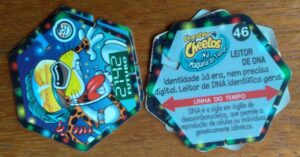 Cartão Tazo Elma Chips Cheetos na Máquina do Tempo / valor unitário a escolher.