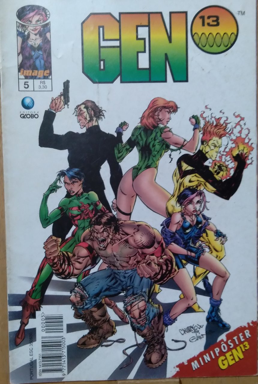 Gibi Globo Gen 13 5 1997 / contém miniposter