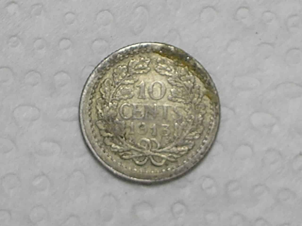 Holanda) 10 Cents - 1913 / box17