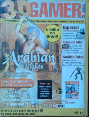 Revista 3D Gamer 14 / Arabian Nights / Freedom Force.