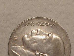 Santos, Letras Duplas) 5.000 Réis - 1936 / Prata - Mbc/S - Cod. 370.2