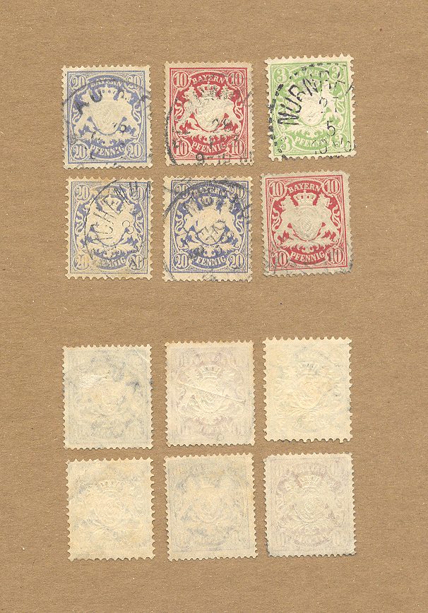 SELOS DA BAVÁRIA LOTE 10 .
