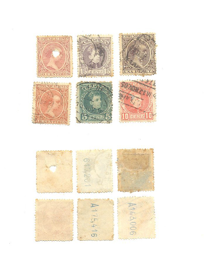 SELOS DA ESPANHA LOTE 28.