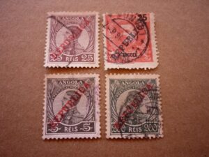 SELOS DE ANGOLA LOTE 07.