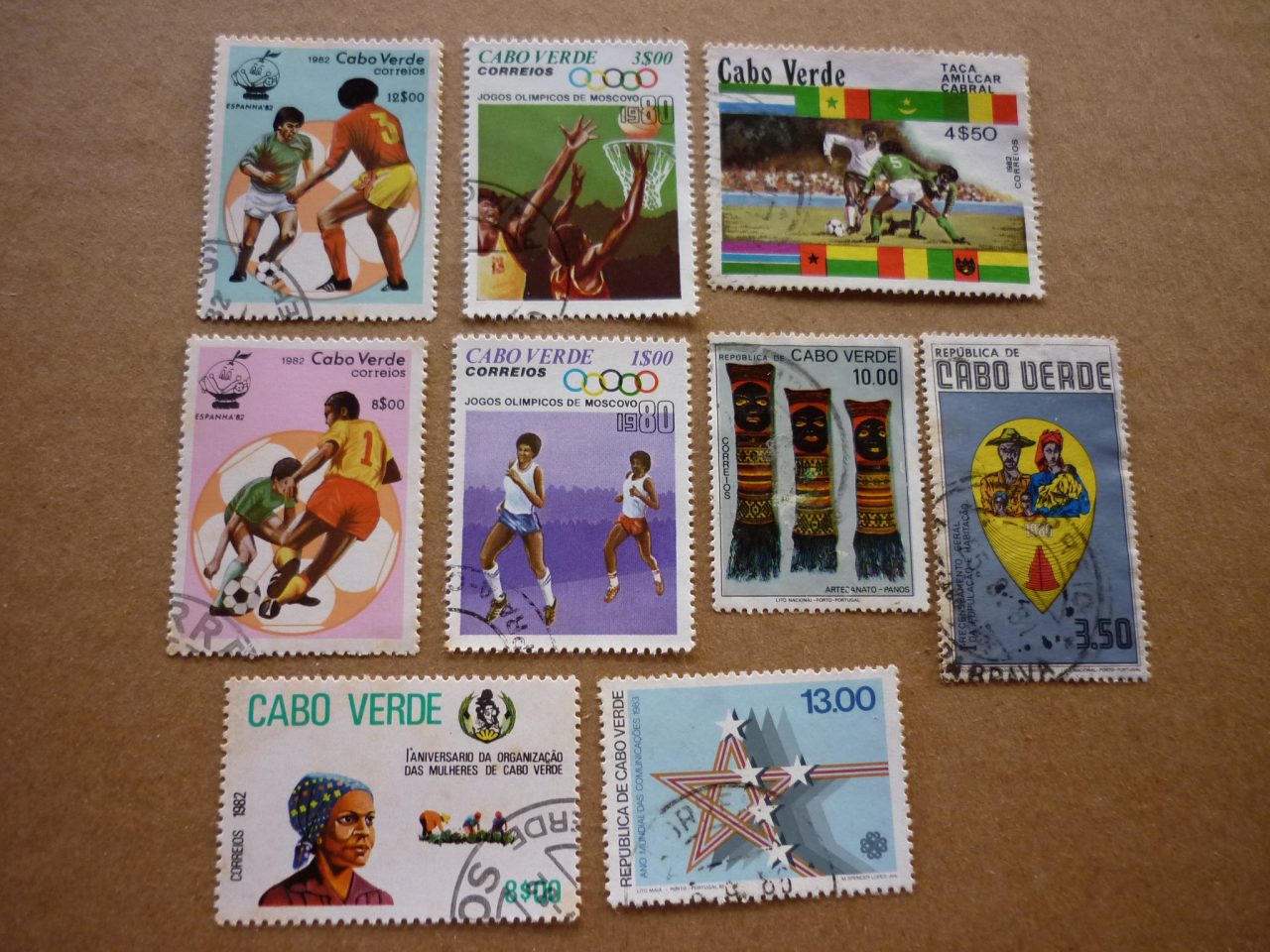 SELOS DE CABO VERDE LOTE 07.