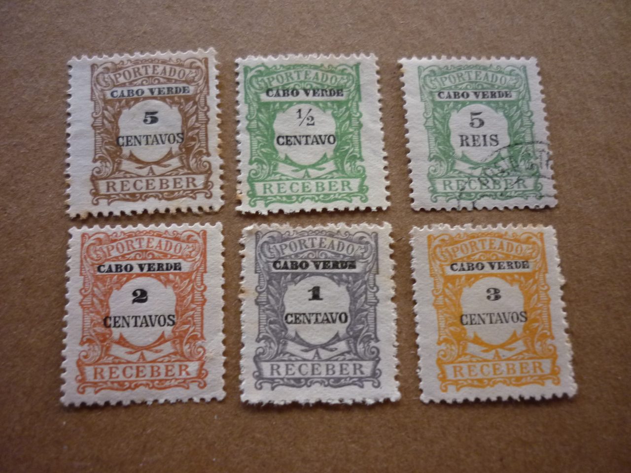 SELOS DE CABO VERDE LOTE 08.
