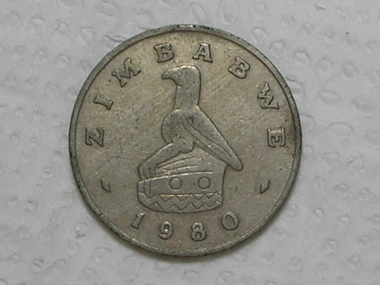 | Casa do Colecionador Zimbawe) 1 Dollar - 1980 / box16