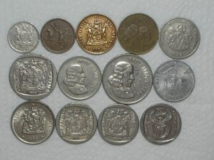 13 Moedas South Africa / m340