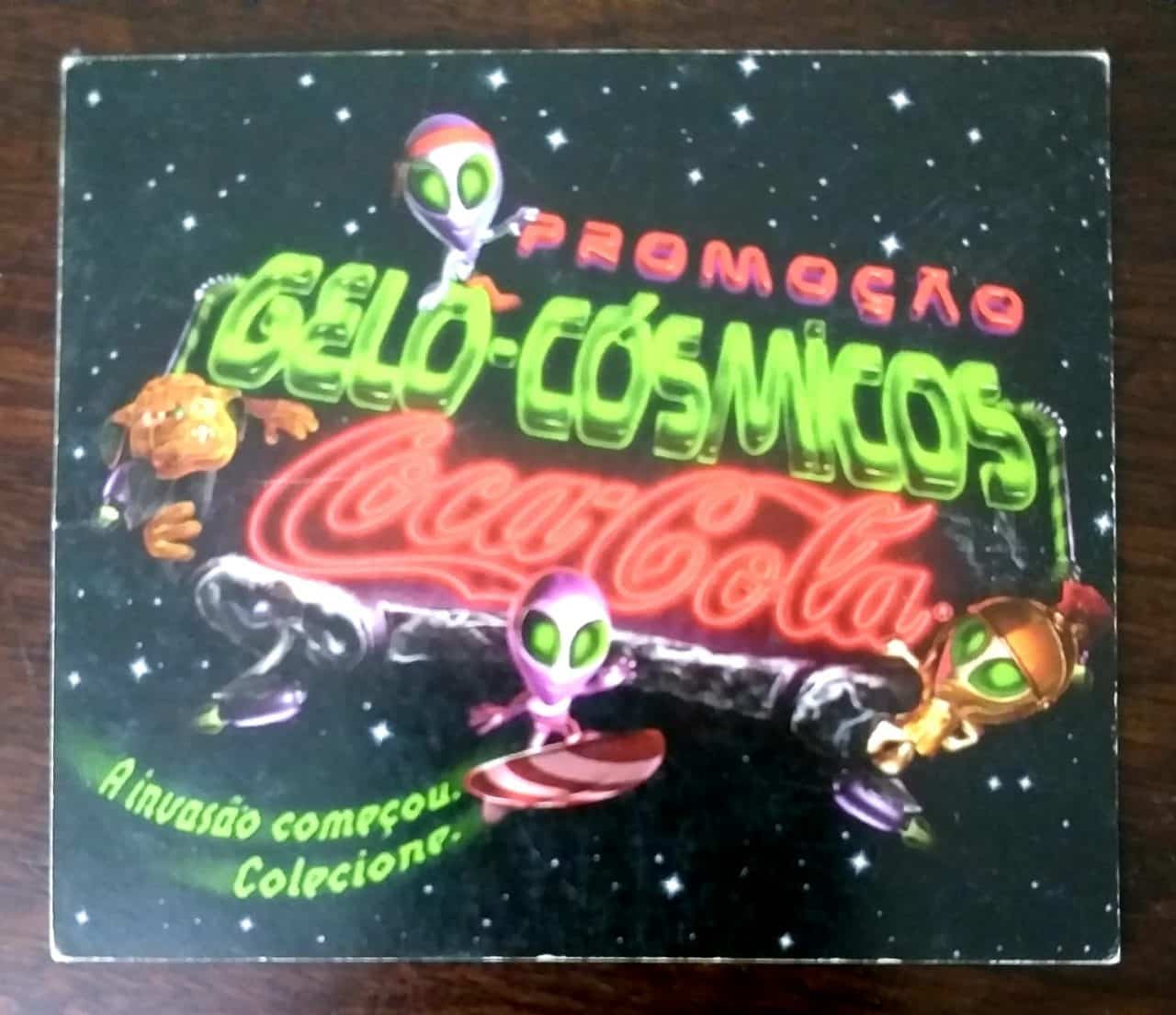 Card Geloucos - Gelo Cósmicos – Coca Cola (3ª Coleção) Nº 01 – Cosmomímica  (1999) - Casa do Colecionador