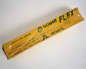 Antiga Escova De Dentes Nova Flex - Anos 80 - Memorabilia