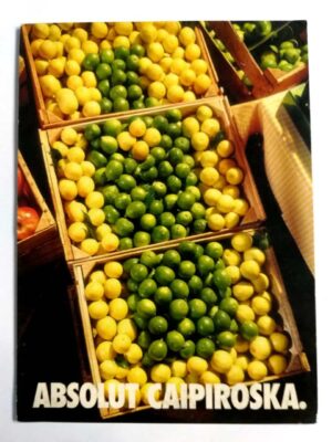 Cartão Postal - Absolut Caipiroska