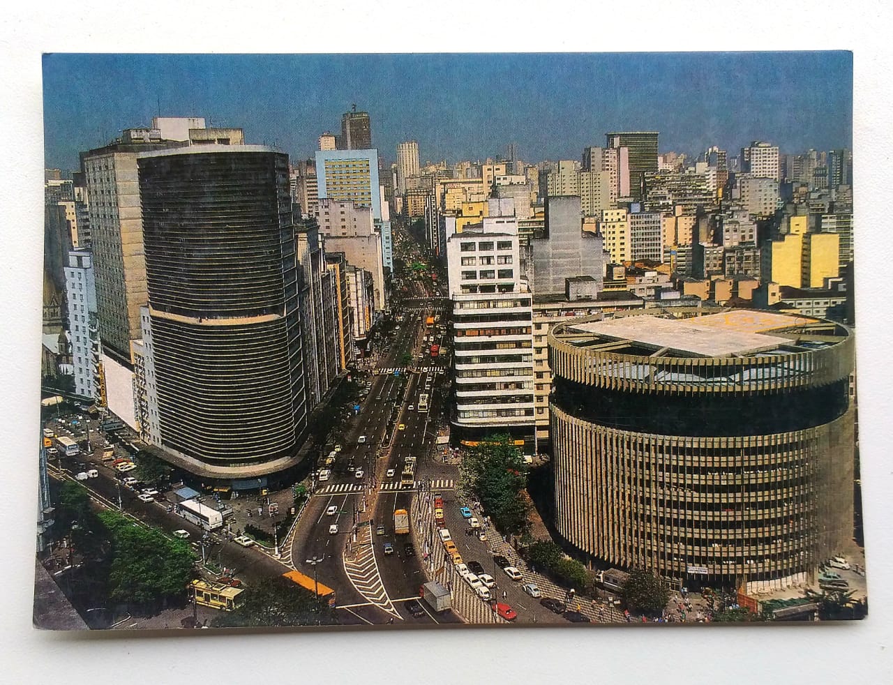 Cartão Postal - São Paulo (São Paulo) Nº 11 - Avenida Ipiranga e Garagem Central