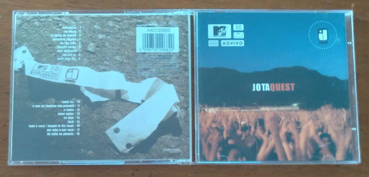 Cd Jota Quest MTV ao Vivo / Na moral Sempre assim Dias melhores.