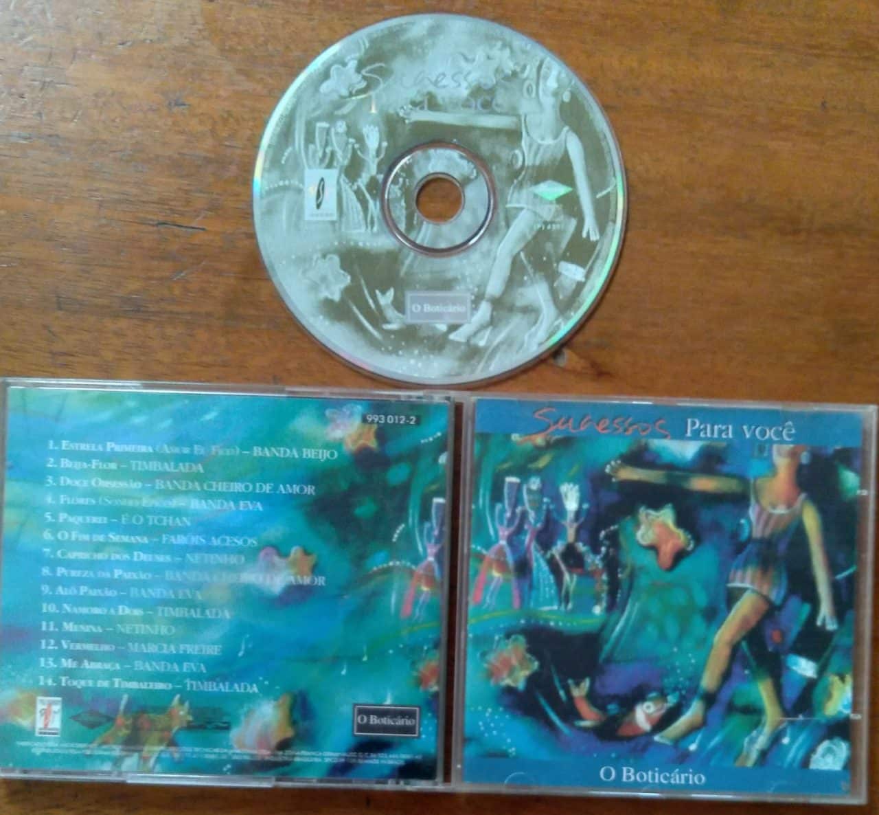 Cd O Boticário Sucessos para você / Estrela Primeira Alô Paixão.
