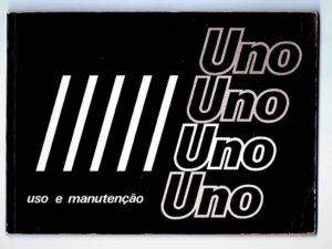 Manual Do Proprietario Fiat Uno - 1985
