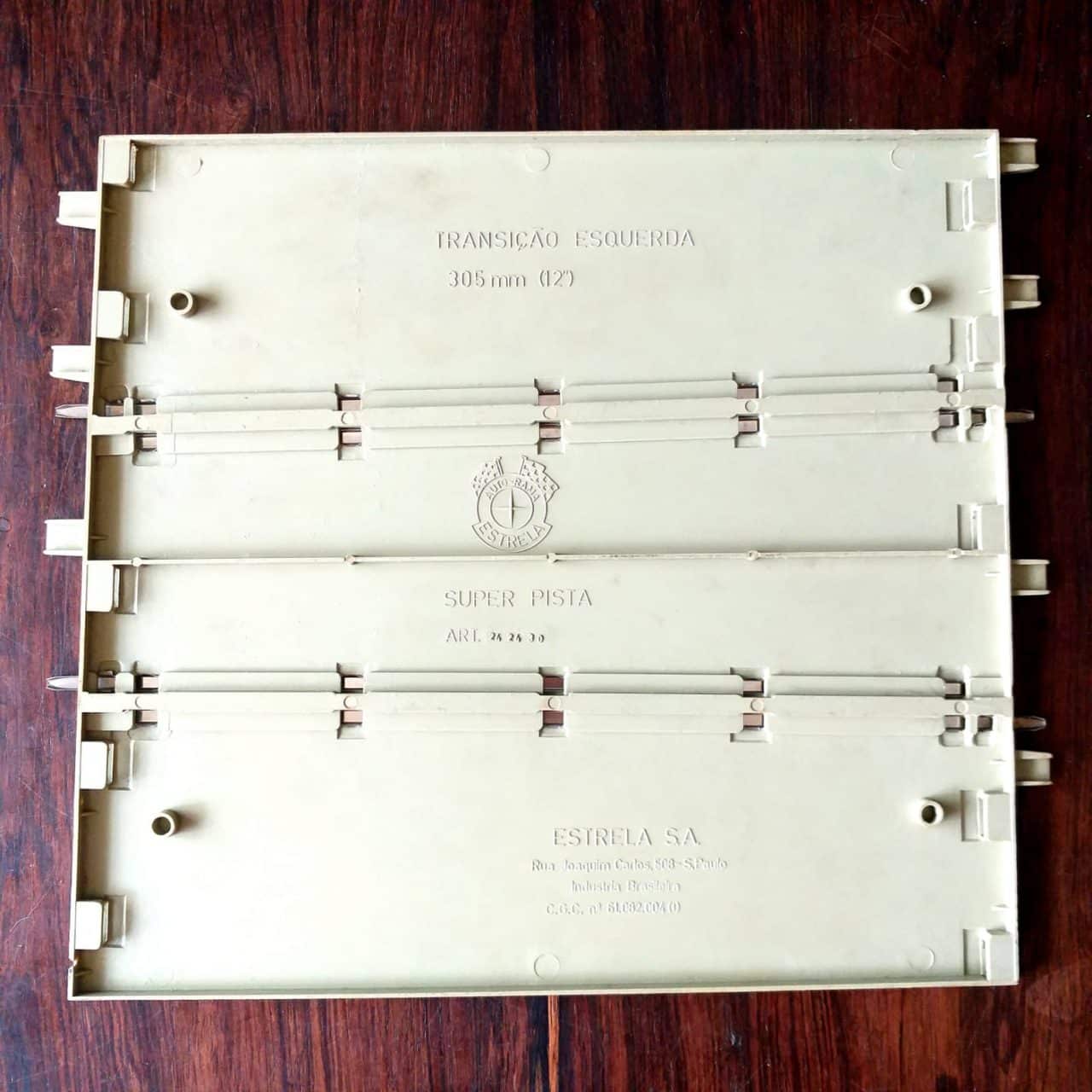 | Casa do Colecionador Peça de Autorama Super Pista Estrela - Transição Esquerda 305mm (12")