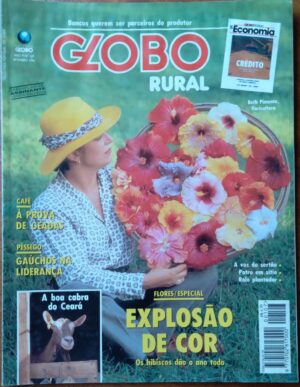 Revista Globo Rural 107 / Explosão de cor / Bancos Cabra Pêssegos Café.