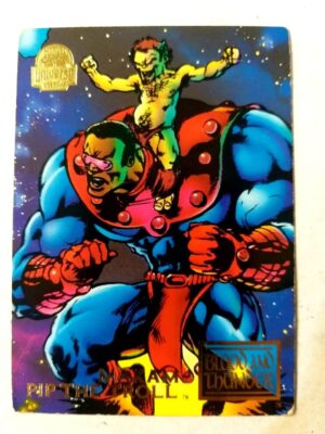 Card - Marvel Cards Universe 1994 Nº 57 - Maxam / Pip The Troll