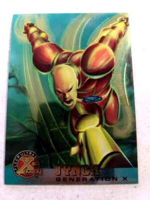 Card Metalizado - Fleer Ultra X-Men Nº 37 - Synch - 1995