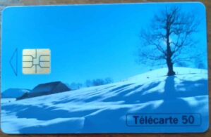 Cartão França Telecom 1994 Chip / Estaçoes Inverno.