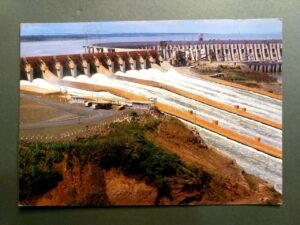 Cartão Postal - Paraná (Foz do Iguaçú) Vista Aérea Parcial - Hidrelétrica de Itaipu (Paraná Cart Nº 02)