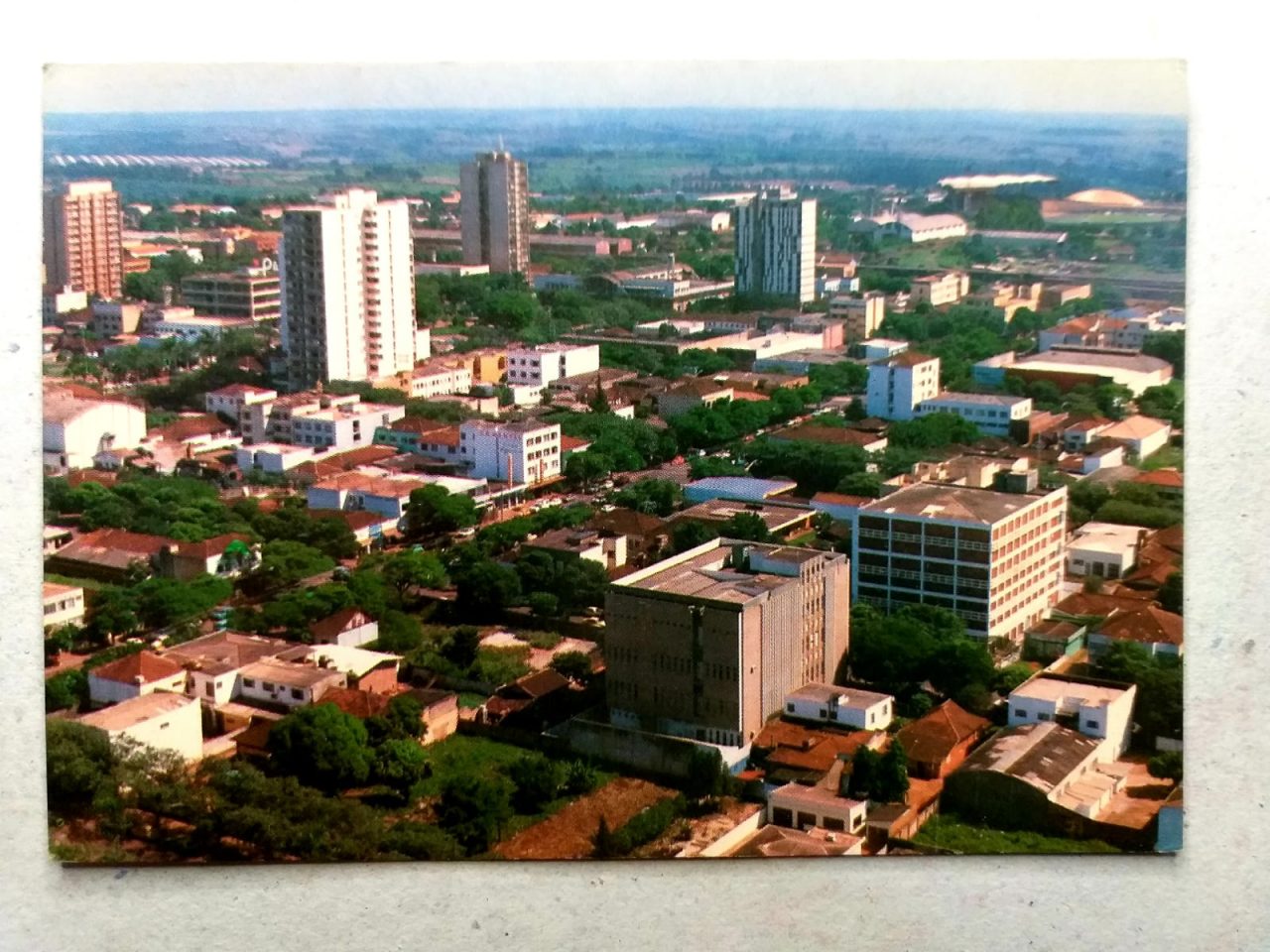 Cartão Postal - Paraná (Maringá) Vista Aérea Parcial (Paraná Cart Nº 63)