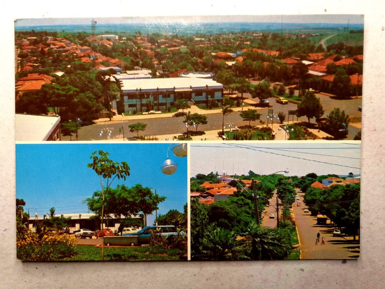 Cartão Postal - Paraná (Terra Boa) Vista Parcial da Cidade / Prefeitura Municipal / Av. Brasil